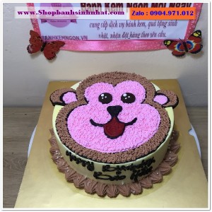 Bánh Sinh Nhật Con Khỉ Tuổi Thân - T59